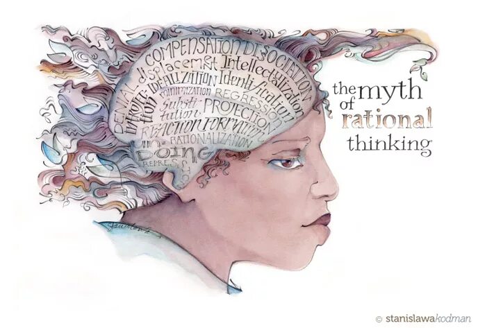 Peered into. Rational thinking. The Rationals – think Rational!.