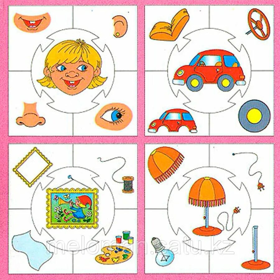 Части предметов. Карточки с разными предметами. Чайник части предмета. Назови целый предмет. Часть предмета и предмет.