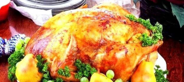 Запеченая индейка целиком в духовке Кулинария