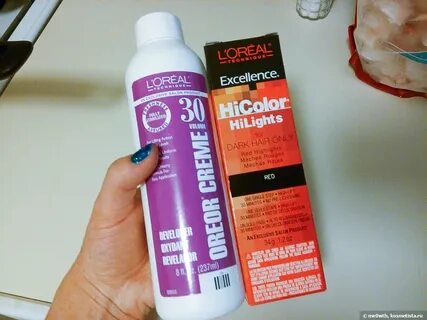 L oreal excellence hicolor reds
