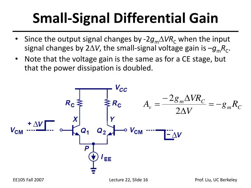 Differential signal. Voltage gain stage. transition-minimized differential signaling.