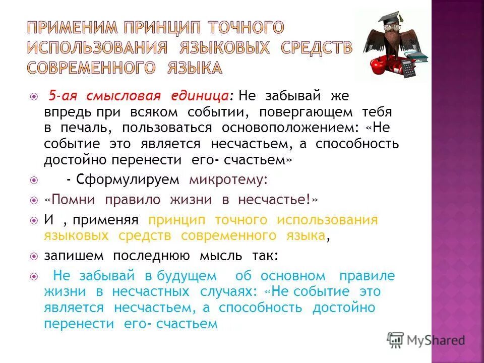 смысловая единица