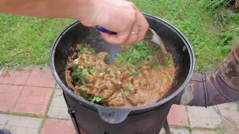 Грузинская кухня на костре
