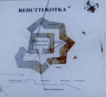 Что находится в центре парка редут