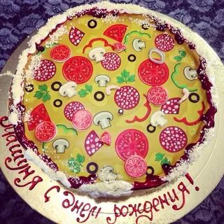 Пицца тортик