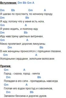 Минус песни в городском саду
