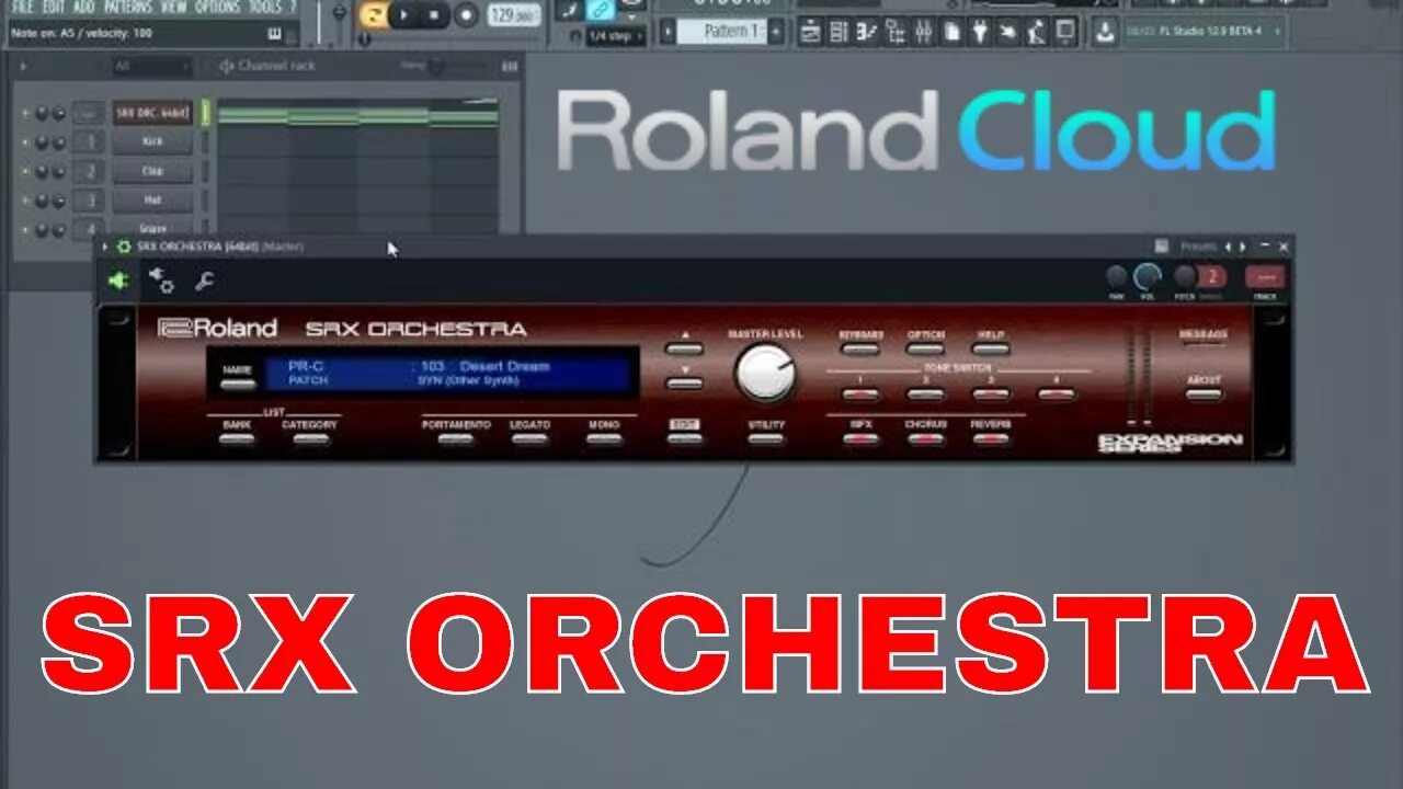 Srx orchestra. 1080 Roland VST. Roland SFX VST. SRX Orchestra VST.