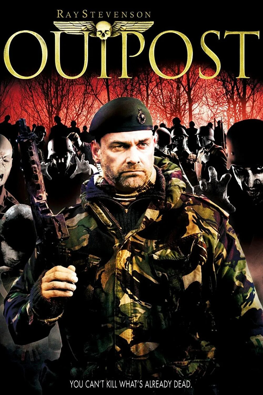 Адский бункер 2007. Адский бункер 2008 рэй стивенсон. outpost 2008 постер.