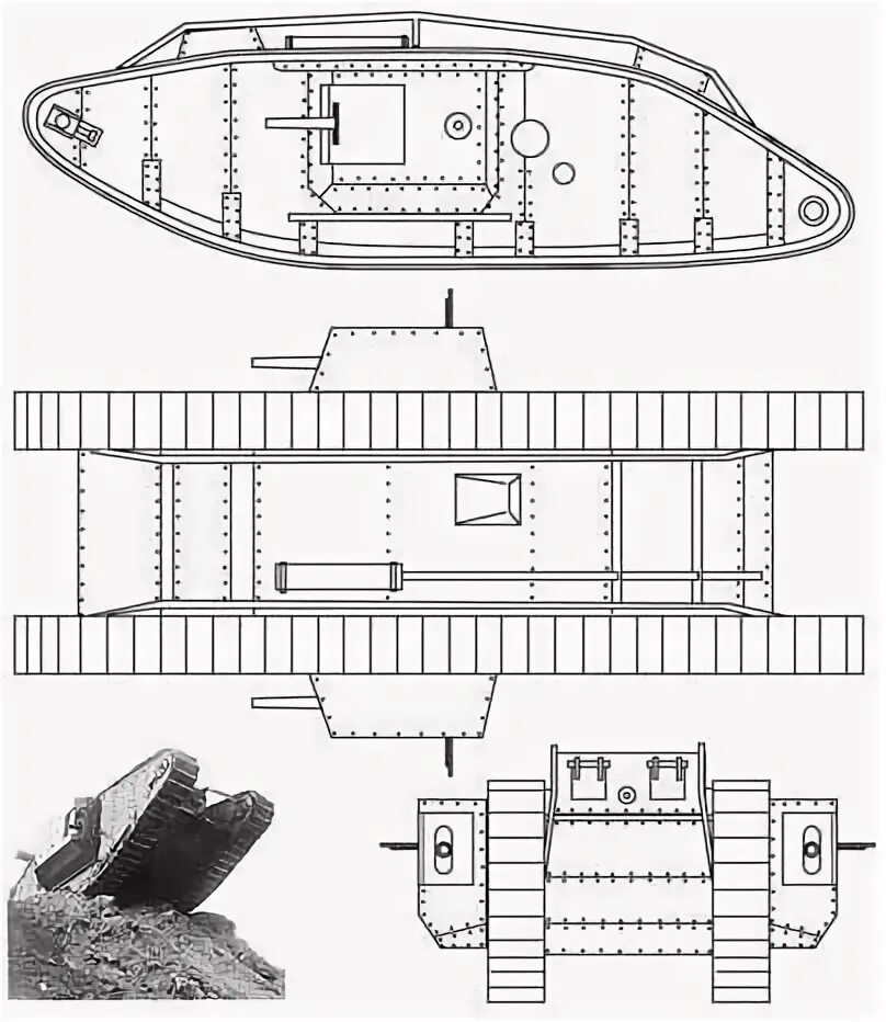 Mark plan. Mark 4 чертеж.