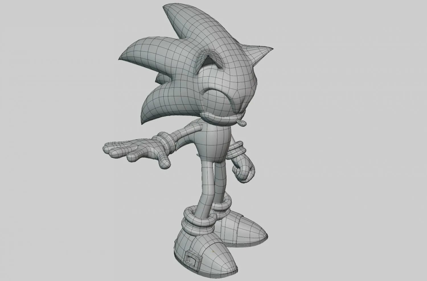 Sonic modeling. 3д моделька Соника. Соник в блендере. Sonic Blender model. 3d models Sonic 2006.