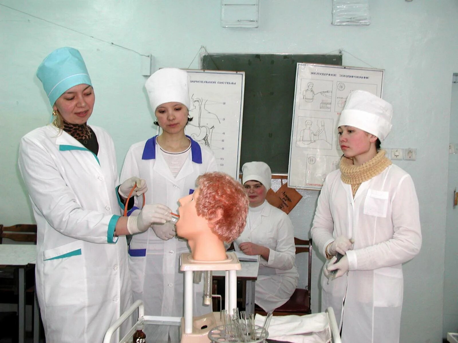 После медицинского училища