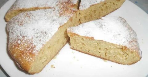 Простой пирог из манки в духовке