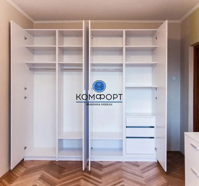 Наполнение распашных шкафов фото Pin em dressing room Design de closet, Projeto de vestiário, Decoração armário