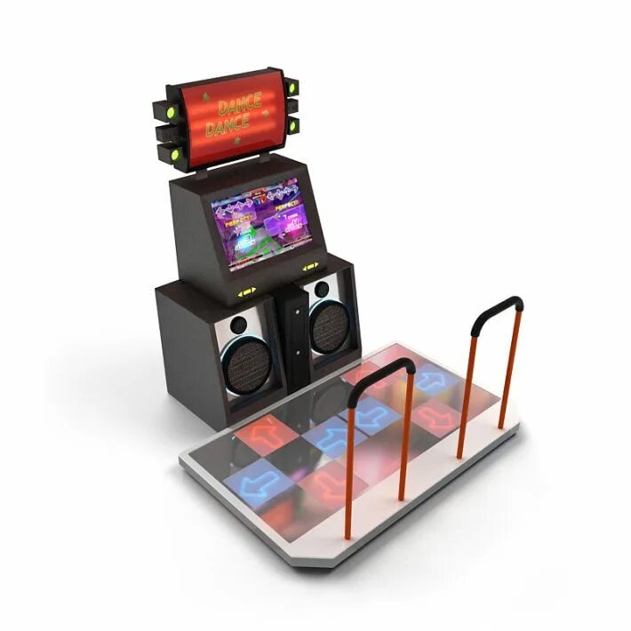 Макет аркадного автомата. Dance Machine игра. Arcade Machine 3d model. Arcade Dance Machine. Устройство для развлечений