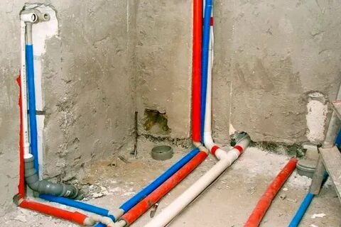 Можно полипропиленовые трубы заливать стяжкой