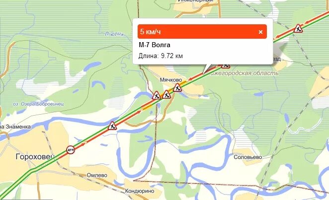 М 7 в сторону. Пробки Гороховец сейчас трасса м7. Трасса м7 на карте. Трасса м7 Волга на карте.