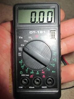 Мультиметр dt 181