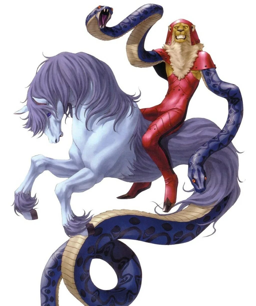 герберт томас дикси. лев и змея. химера графика. маркиз ориакс демон. тату мифология.