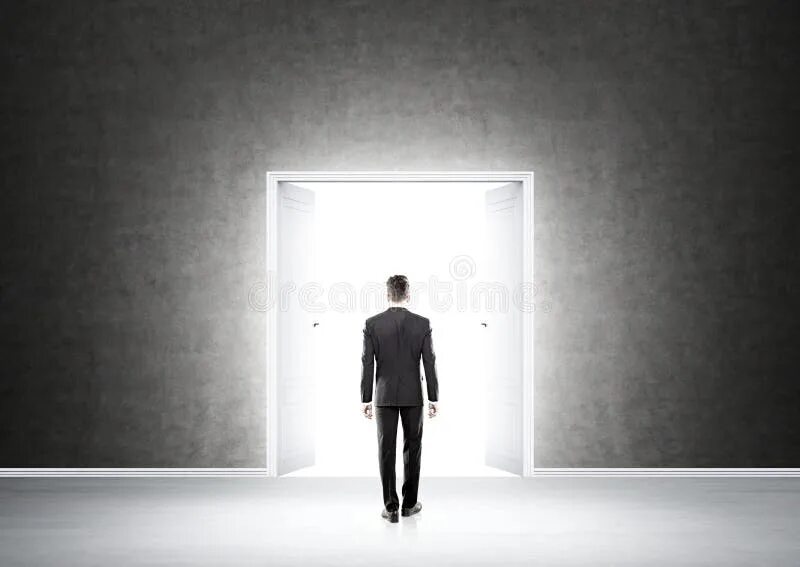 Man entered the room