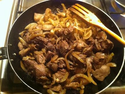 Обжаренная куриная печень рецепты