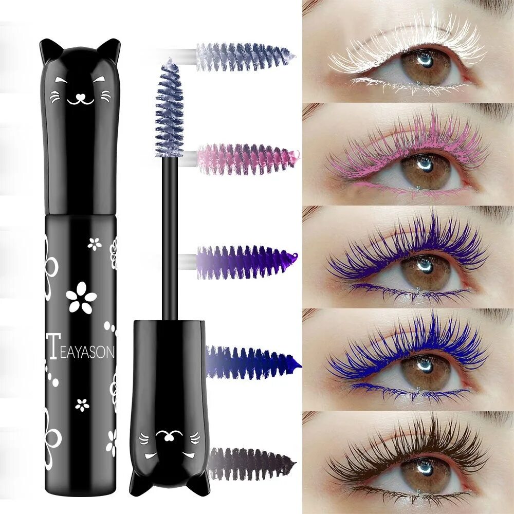Colored mascara