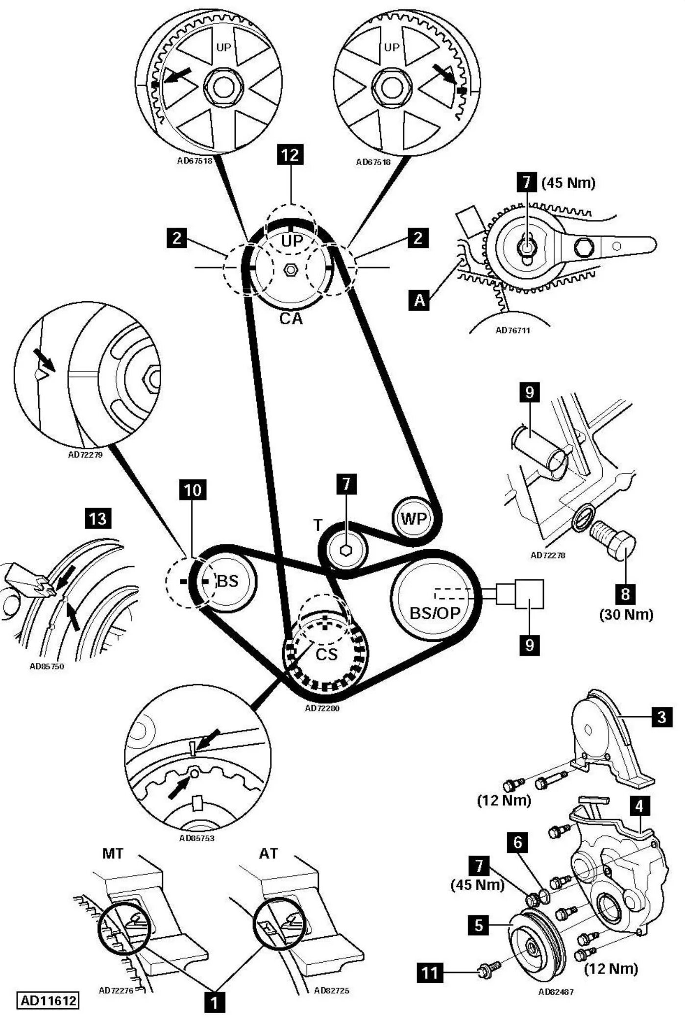4. метки грм хонда. 5. 3. метки грм хонда.