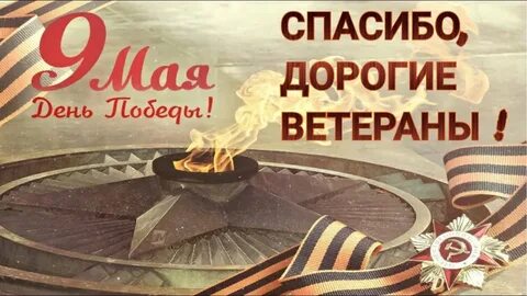 Благодарность ветеранам за победу на 9 мая