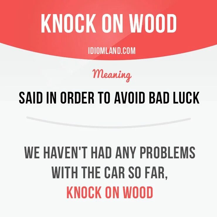 Having said that meaning. The Wood Slang.
