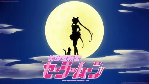 Обои на рабочий стол Sailor Moon.