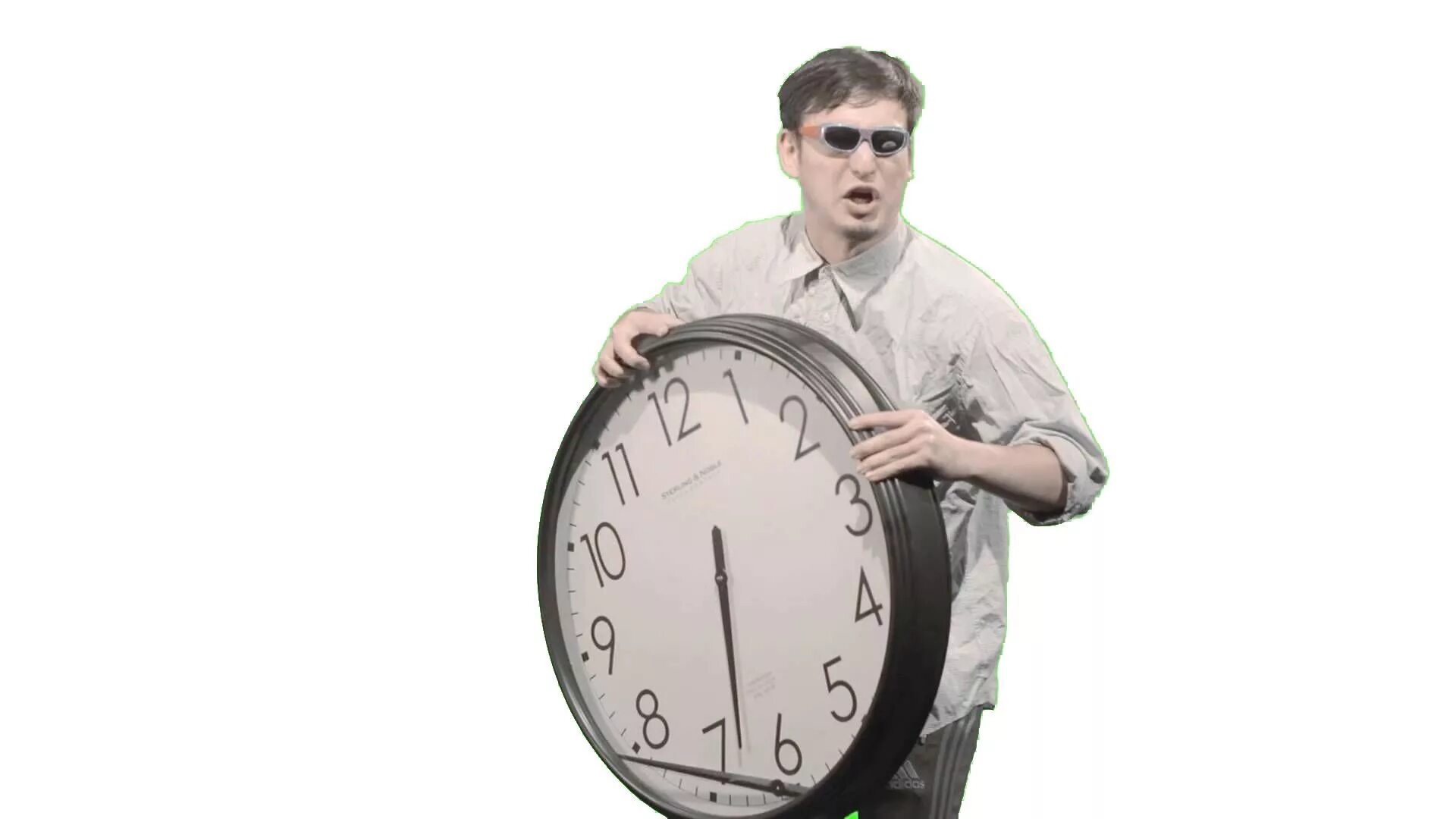 It s closing time. ФИЛТИ Фрэнк с часами. Its time to stop filthy Frank. Мужчина с большим чисами. Чел с часами.