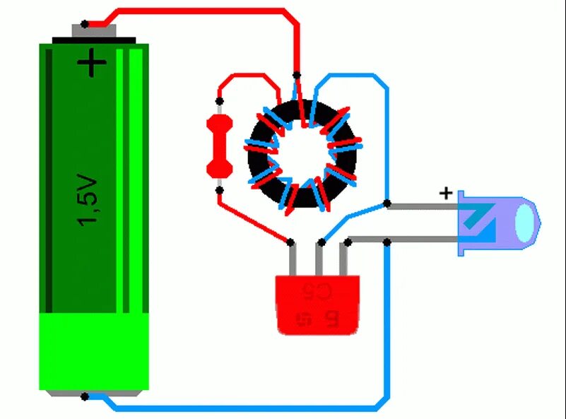 Схема подключения светодиода от батарейки 1.5 v. Схема светодиод от 1 батарейки. Светодиод от батарейки 1.5 вольта. Светодиод от батарейки 1.5 вольта схема. Толя подключил к батарейке красную лампочку