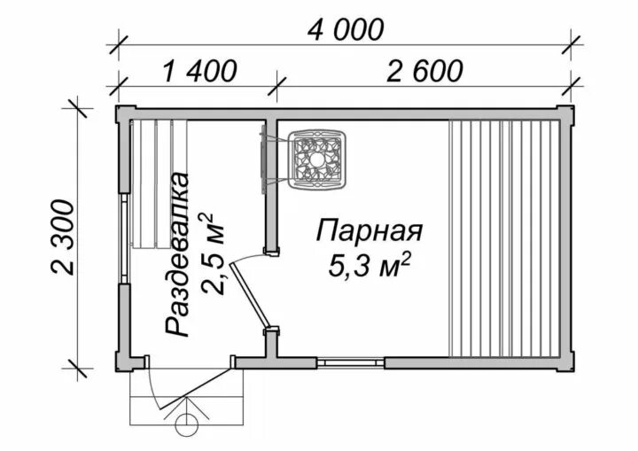 Мобильная баня МБ-1