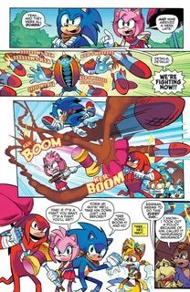 Sonic boom comics