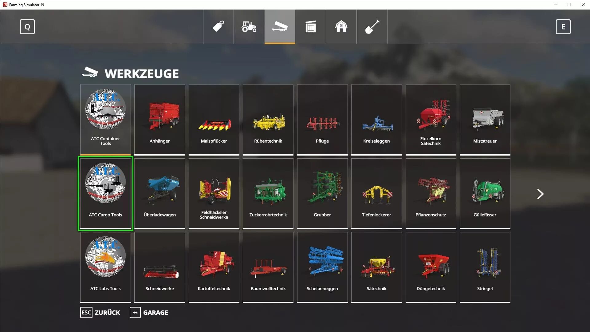 Симулятор мод меню. Farming simulator 19 меню. fs19 atc cargo transportation pack. магазин для фс 19. фарминг симулятор 19 магазин.