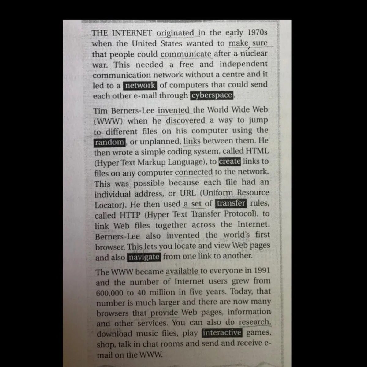Decide if the sentences. Read the text and translate the internet. read the article and decide if these sentences are true t or false f 1 the more responsibility you have ответы. read the article and decide if the sentences are true t or false f. the origin of the internet.