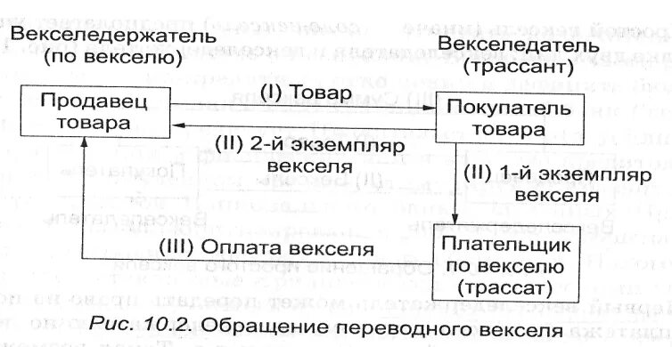 Расчетный вексель. Схема вексельного обращения. Оплата векселем. Схема обращения переводного векселя. Структура переводного векселя.