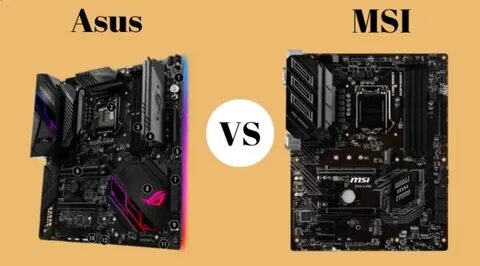 Asus или msi материнская плата