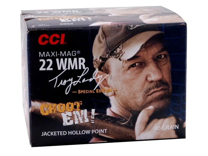 .22 WMR CCI MAXIMAG 40гр. JHP. Патрон 22 WMR TMJ 2,59гр /50 шт/ CCI. 22 WMR Ammo. Maxi mag. 2000 rounds