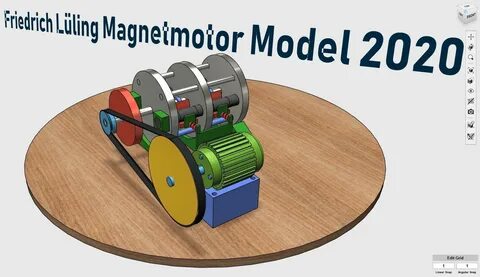 Friedrich lüling magnetmotor
