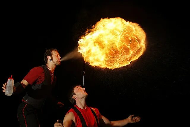 I like to play with fire