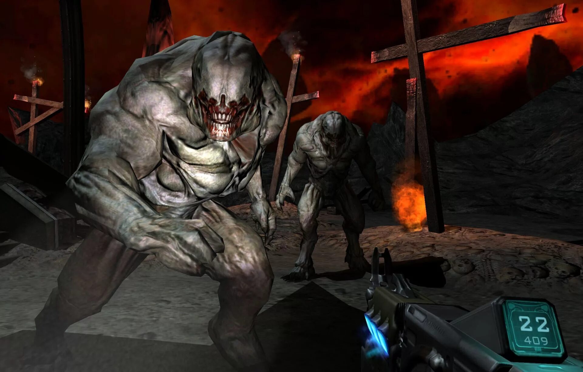 Doom 3 механики. Doom 3 геймплей.