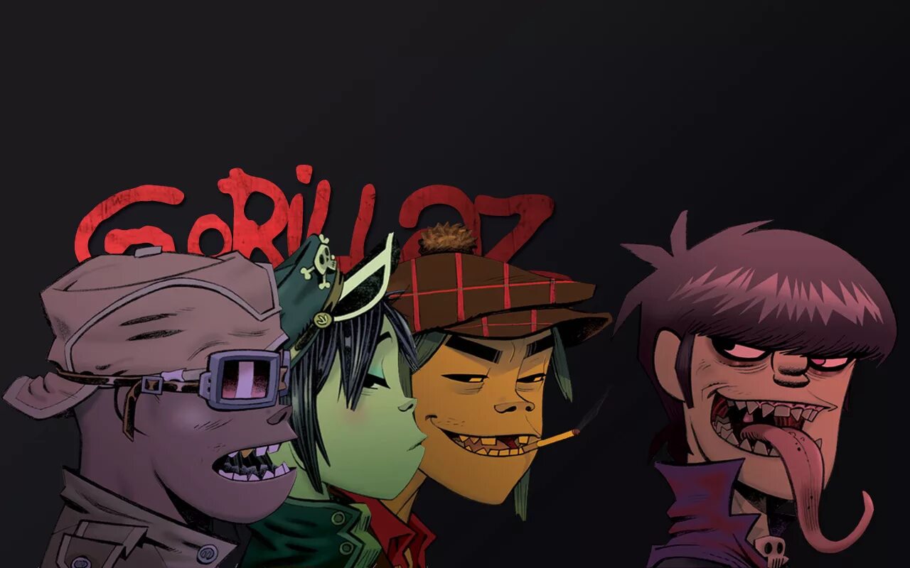 Горилазз. Группа Gorillaz. Группа гориллаз 2д. Гориллаз 2001.