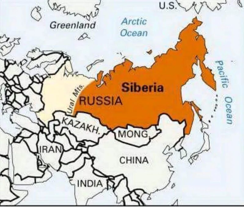 Siberia карта. СИБИРИЯ на карте России. Карта Сибири на английском.