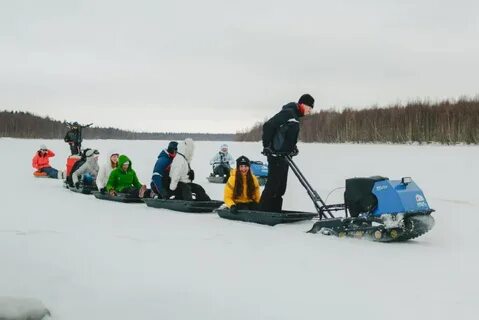 Мотособака для зимней рыбалки