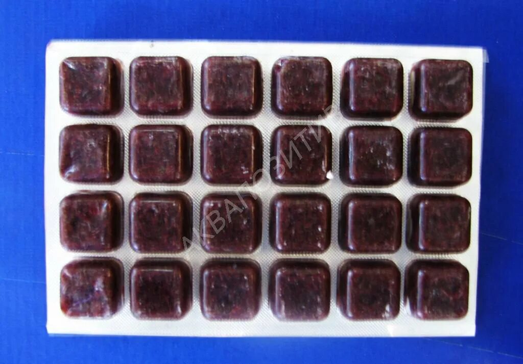 замороженный мотыль для аквариумных