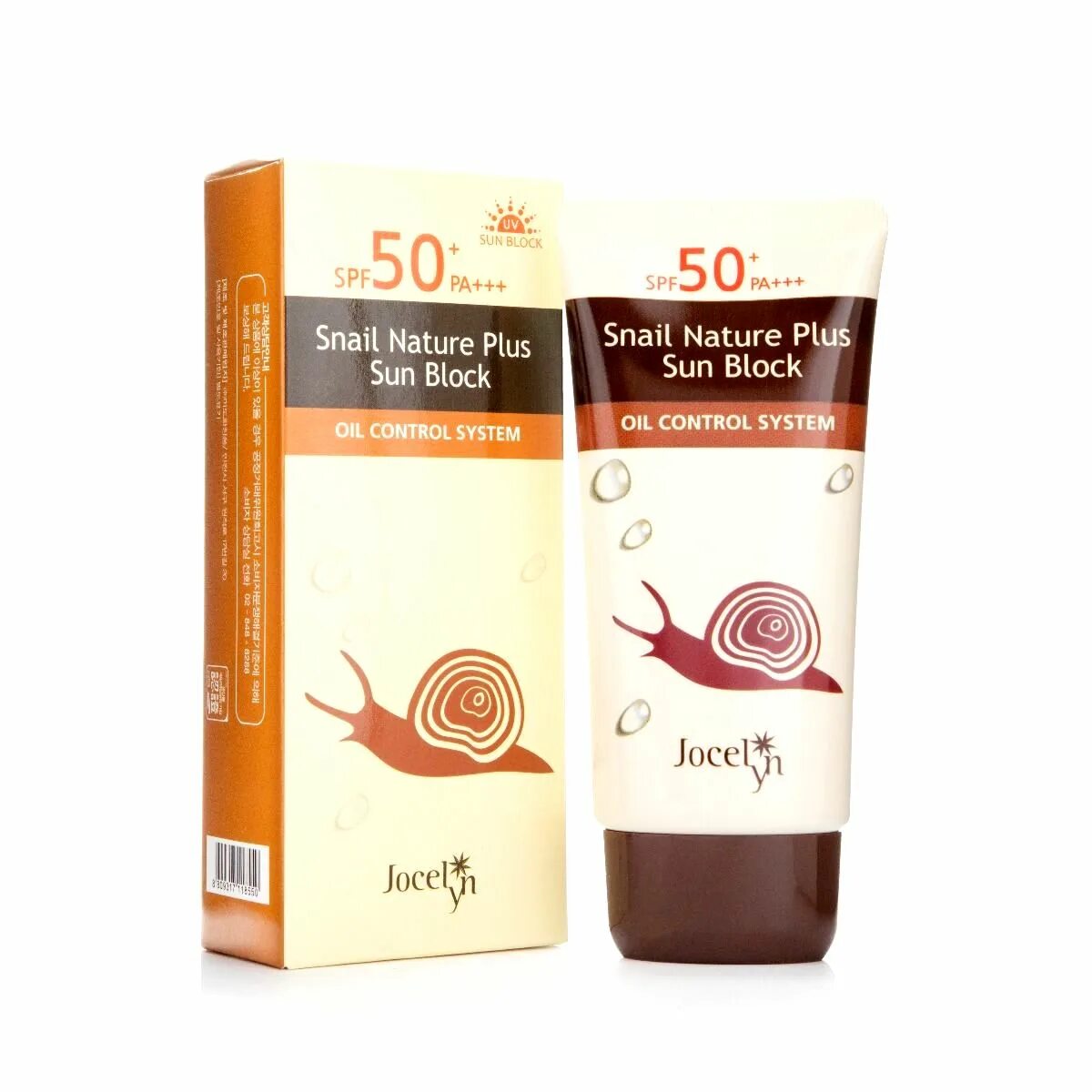 Jocelyn Snail nature Plus Sun Block SPF 50. Snail nature Plus Sun Block Oil Control System joceln. Snail natural