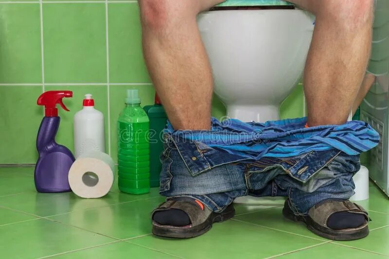 Что делать если болит живот в туалете