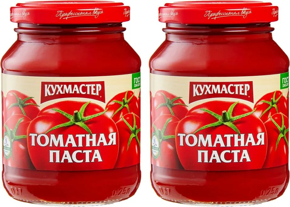 Томатная паста "Кухмастер" 750гр,3шт купить с доставкой по выгодным ценам в ин