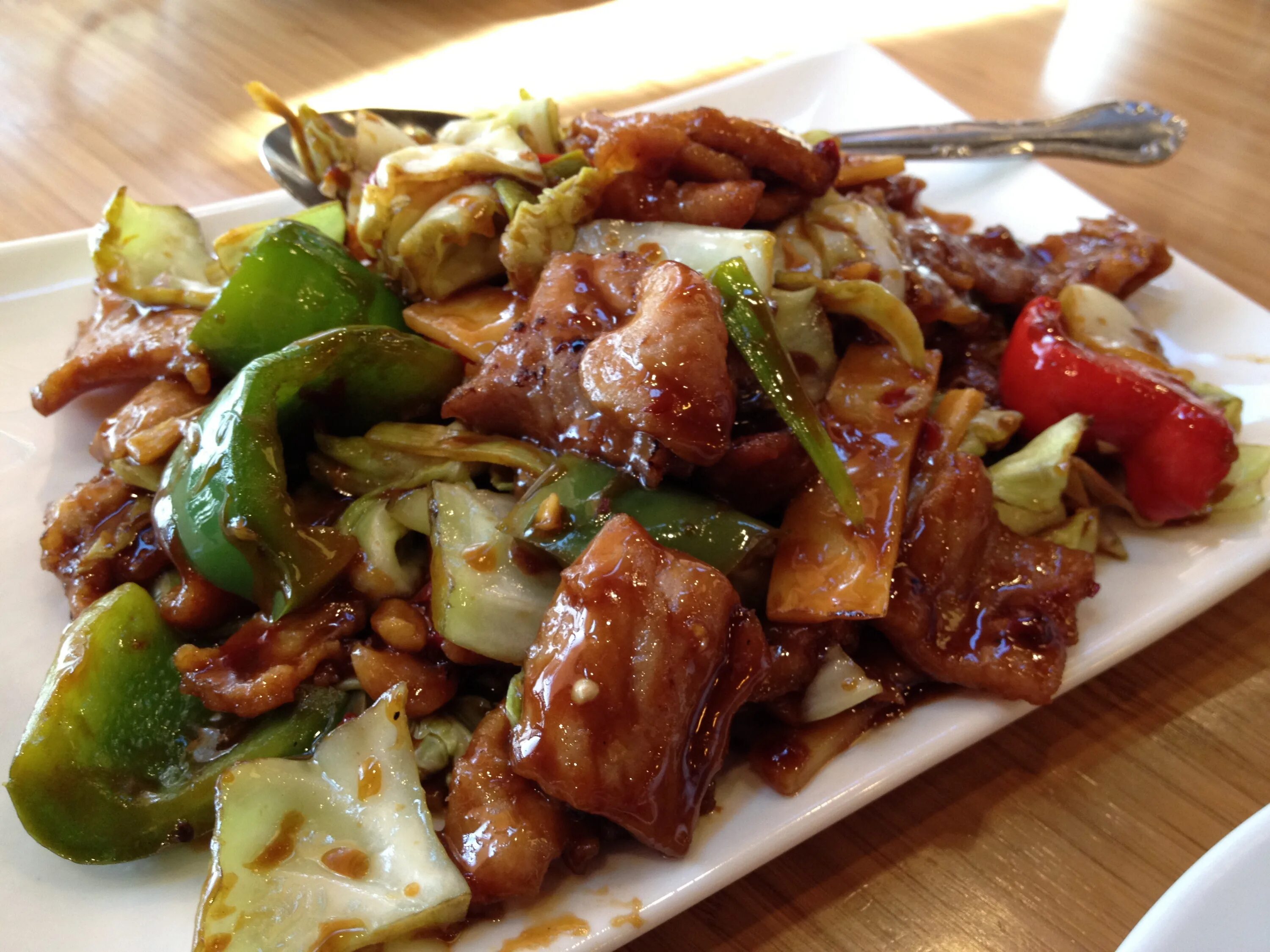 Twice cooked Pork. Sichuan Pork. Jihn Pork.