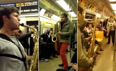 Saxophone Guy Subway